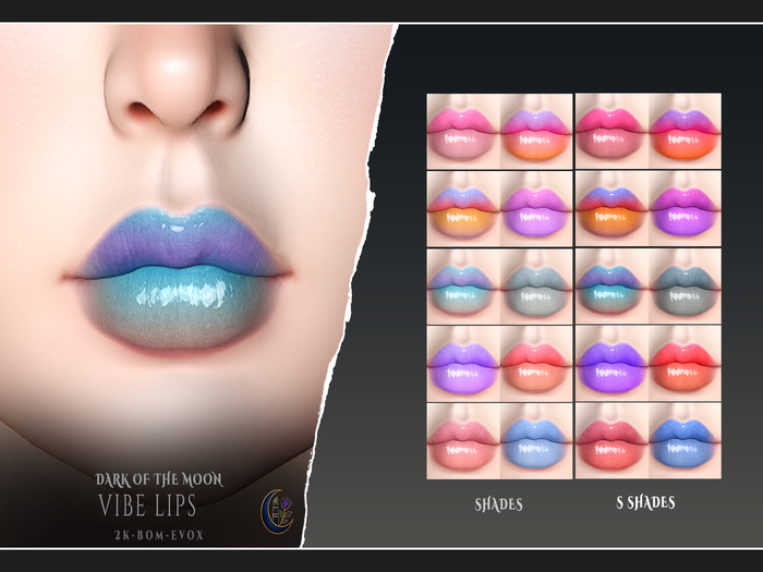 D&M  Lipstick BOM - Vibe Lips Evox