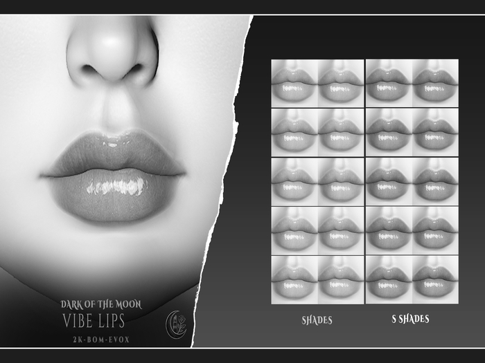 D&M  Lipstick BOM - Vibe Lips Demo Evox