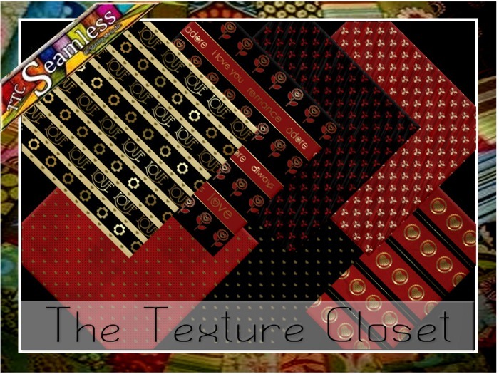 TTC - Fabric- Reds n Black - 1