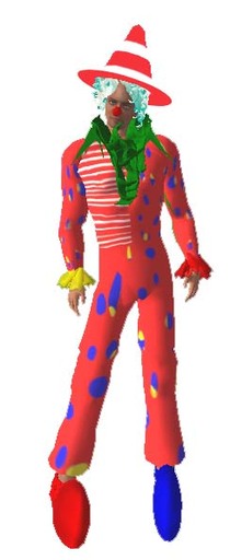 CLOWN FULL PERM COSTUME