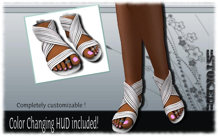 ::STOKED:: "Strapped up" Sandals