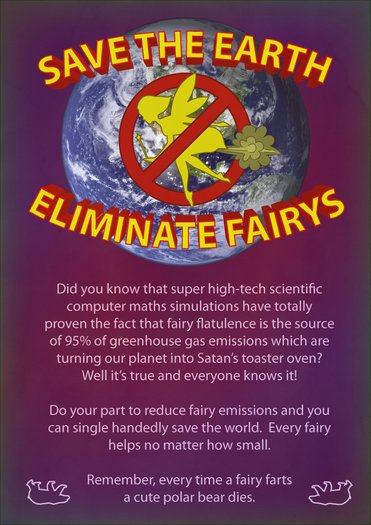 Fairy Flatulence Awareness Poster