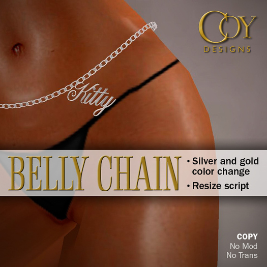 ****COY - Belly Chain - Kitty