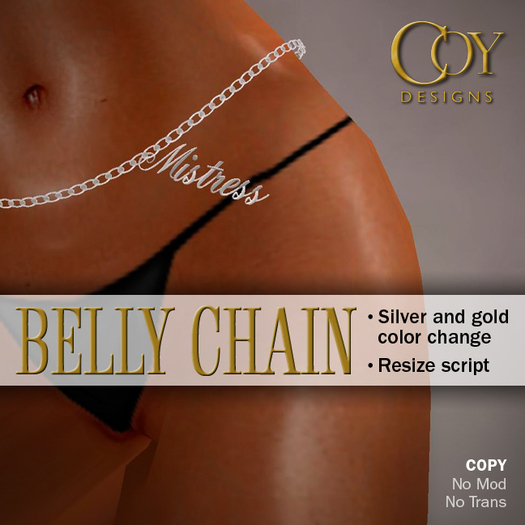 ****COY - Belly Chain - Mistress