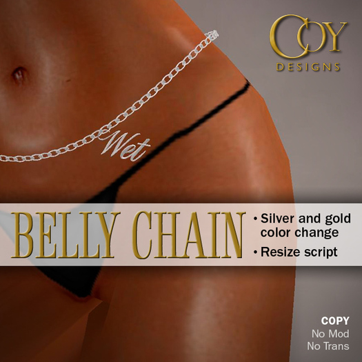 ****COY - Belly Chain - Wet
