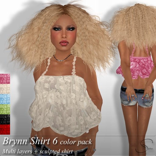 [Stellar] Brynn Shirts 6 color pack