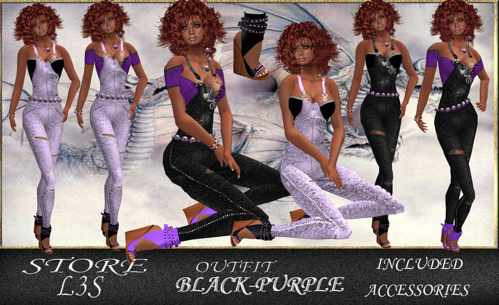 [ L3S ] BLACK-PURPLE