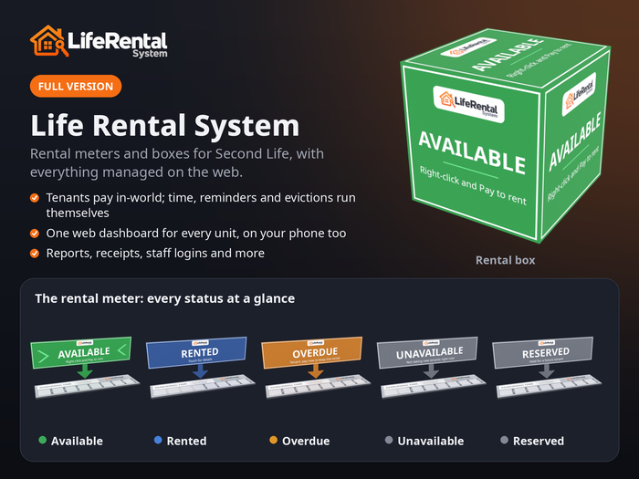 Life Rental System - Full Version – image 1