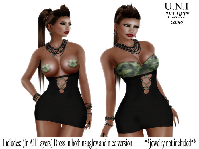 U.N.I ~ Flirt  {Camo}   