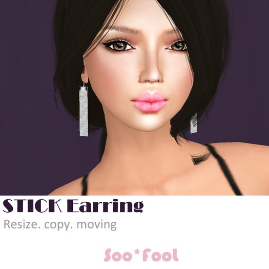 [Soo*FooL]STICK earring (Box)