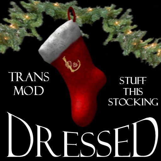 Personalized Letter L Christmas Stocking by DBL