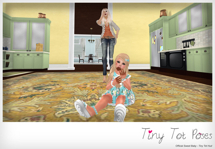 ** Tiny Tot Poses ** - 016 "Yummy!"