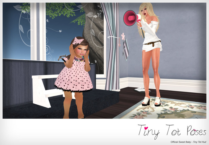 ** Tiny Tot Poses ** - 017 "Mommy Yelling!!!"