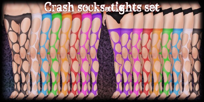 Crash socks&tights set