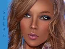 *** NEW *** [KF] Skin Selah gold lips pink