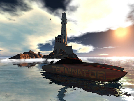 Boat Terminator Second Life Marketplace - Terminator Powerboat v1.2