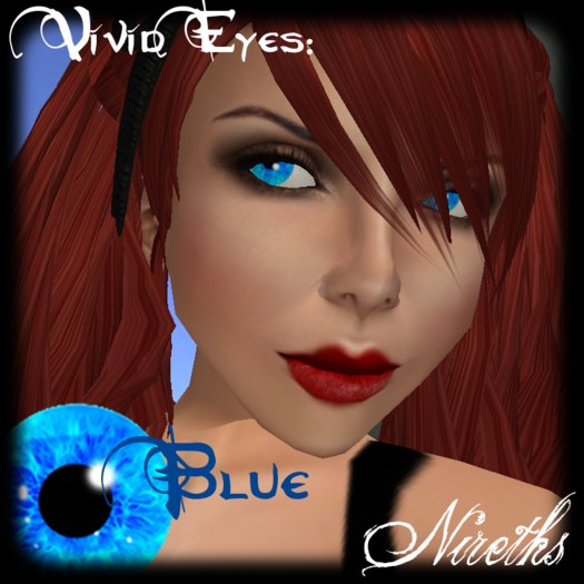 Vivid Eyes: Blue