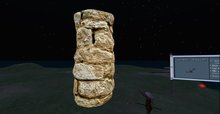 stock image stone wall 08.06.11 sculpt cylinder prim full perms