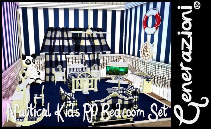 Generazioni - Nautical Kids RP Bedroom Set