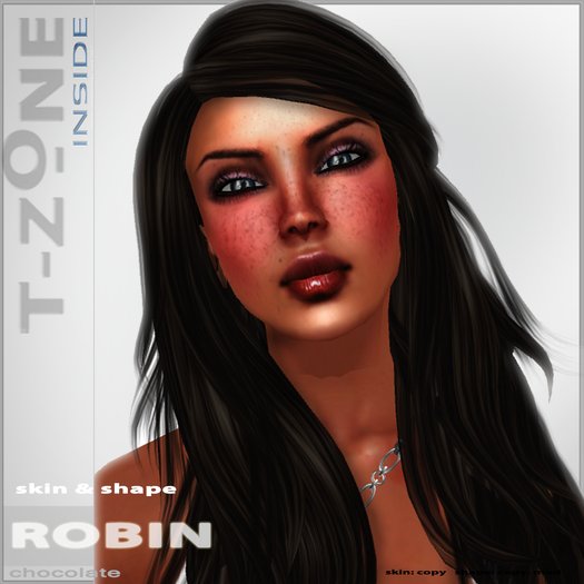 PROMOTION PRICE! T-Zone Inside ROBIN skin & shape CHOCOLATE tone