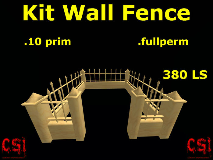 Kit Wall Fence (box)