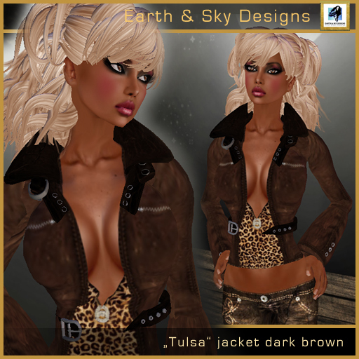 Tulsa dark brown - Earth & Sky Designs