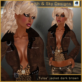 Tulsa dark brown - Earth & Sky Designs