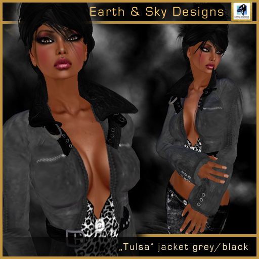 Tulsa grey/black - Earth & Sky Designs