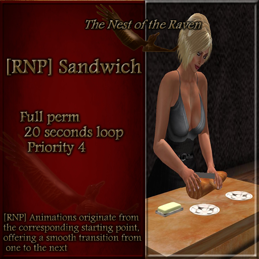 [RNP] Sandwich_Full Perm Kitchen Animation