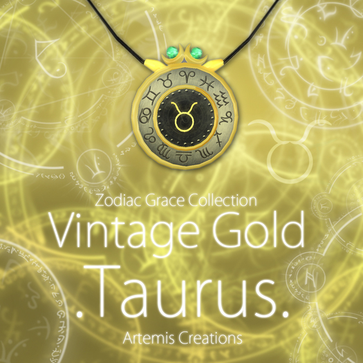 [A] Vintage Gold .Taurus.
