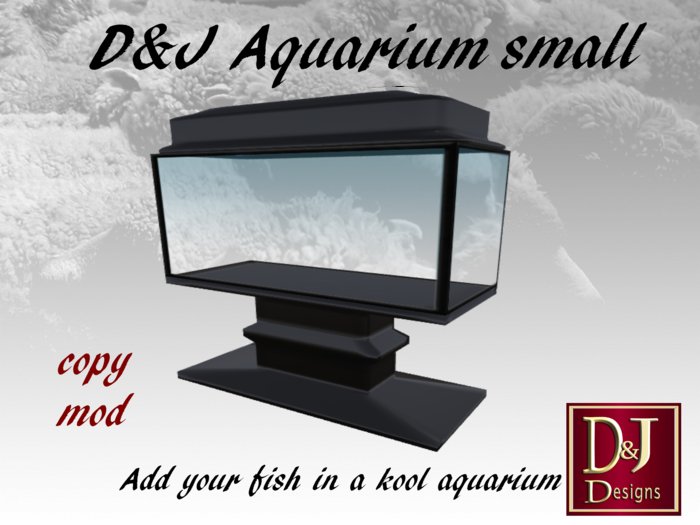 D&J Aquarium small blue (boxed)