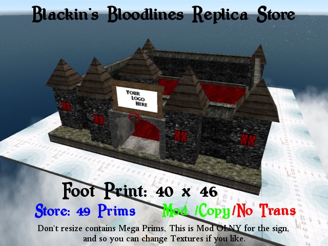Blackin's Bloodlines Replica Store