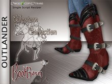 Bootgasm Outlander Cowboy Boots Red