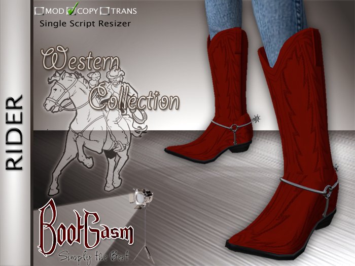 Bootgasm Rider Cowboy Boots Red