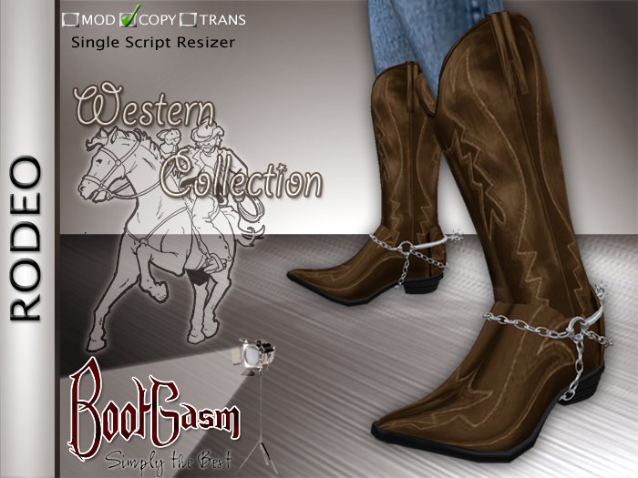 Bootgasm Rodeo Cowboy Boots Brown