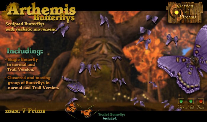 ~*GOD*~ Arthemis Butterflies
