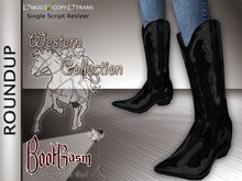 Bootgasm Roundup Cowboy Boots Black