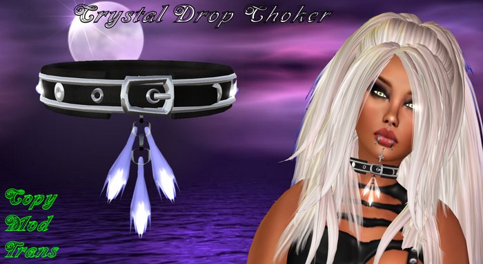 Crystal Drop Choker