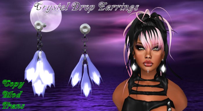 Crystal Drop Earrings