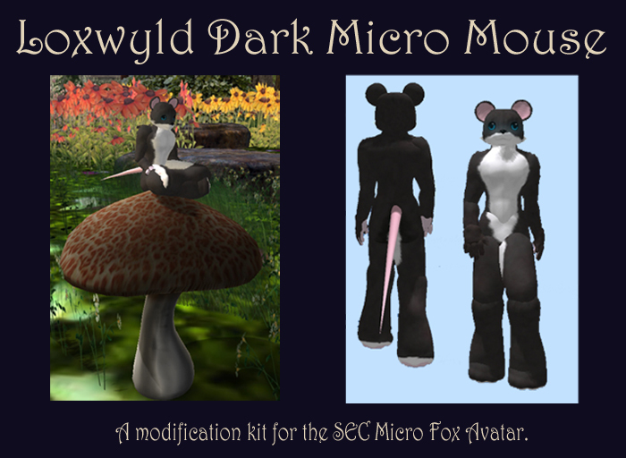 Loxwyld Dark Mouse mod for SEC micro fox 