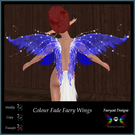*FCD* Colour Fade Faery Wings