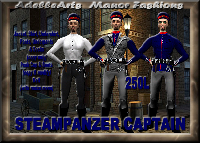 AdelleArts SteamPanzer Captain