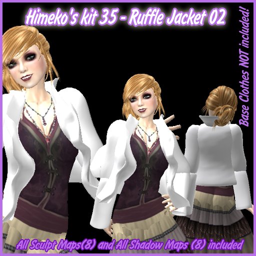[FULL PERMS]Himeko's kit 35 - Ruffle Jacket 02