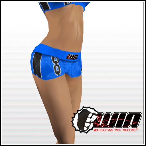 WIN Blue Chain Lowrider Trunks
