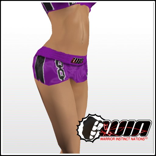 WIN Purple Chain Lowrider Trunks