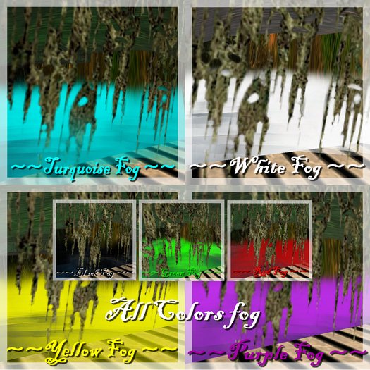 ALL COLORS  FOG 20x20 