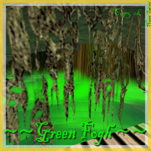 GREEN FOG 20x20 