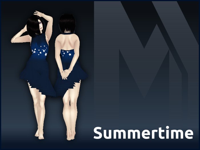 -=MY=- Summertime - Starry Night Dress
