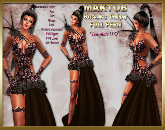 MAKTUB TEMPLATES 037