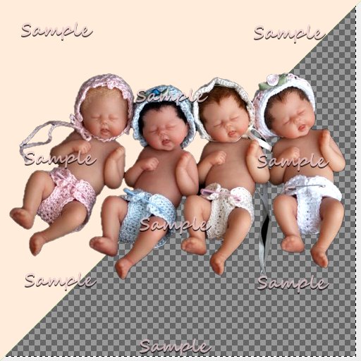 4 babys texture TGA  FULL PERM tga